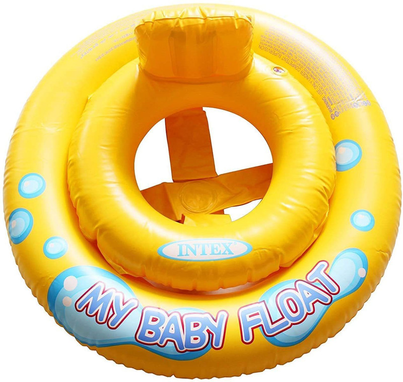 SVSONLINE Baby Float Inflatable Swimming Pool Tube Inflatable Swimming Safety Tube(Yellow)