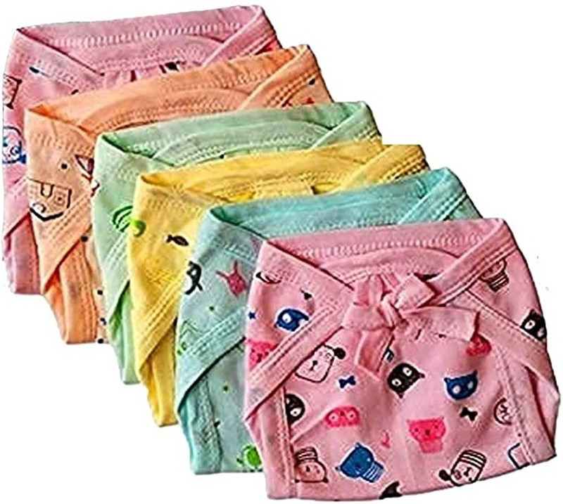 Mammachamp HOSIERY-PRINTED-NAPPY-SINGLE-PK-6
