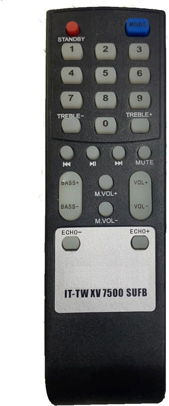 GIFFEN IT TW7500 SUFB Bluetooth Tower Speakers Intex Remote