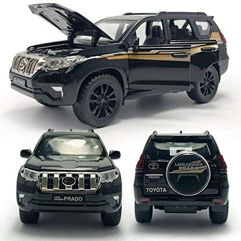 deoxy 1:32 Scale Luxury Model Collection Friction Power Pull Back Sound & Light Toys(Black, Pack of: 1)