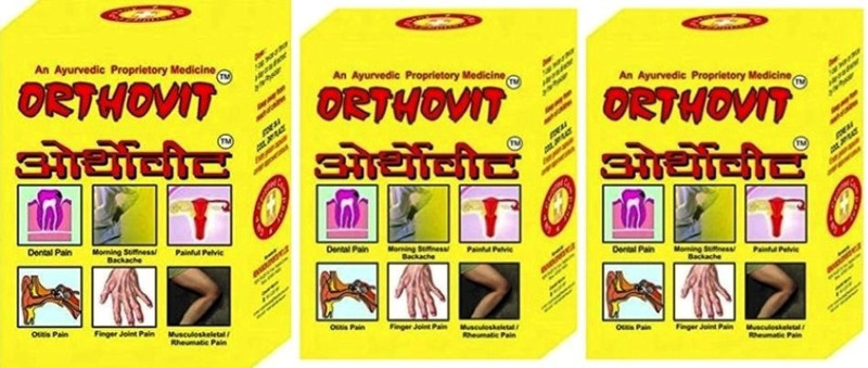 REPL Orthovit Ayurvedic Pain Relief 30 Capsules (Pack of 1)(30 Capsules)