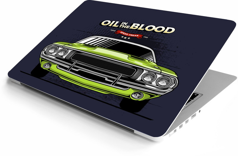 NoWorries Cars laptop sticker- Customizable laptop skin-Size-11x16inches VINYL Laptop Skin Compatible for 15.6 inch(Theme: Typography)