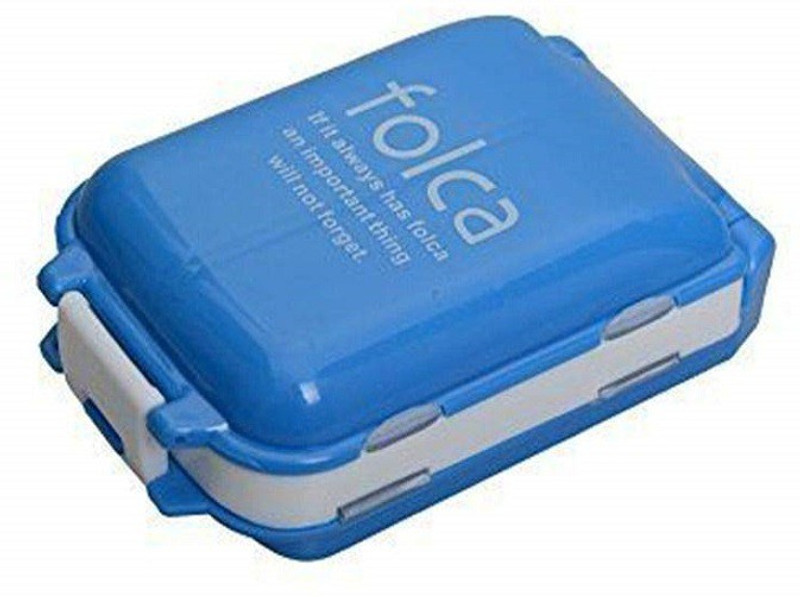 Deriz 1 Box Mini Vitamin Pill Tablet Case Organizer Travel Medicine Storage Box Pill Box(Multicolor)