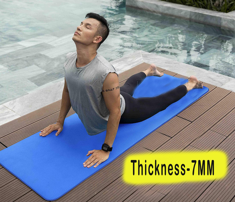 CORE FIT Roll Easy Pro 24 X 72 Blue 5MM mm Yoga Mat