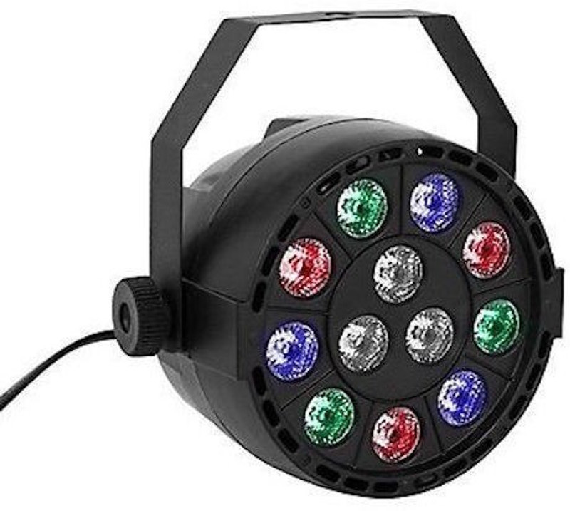 Smuf Long Range Disco 12 LED DJ LED Light Single Disco Ball(Ball Diameter: 12 cm)