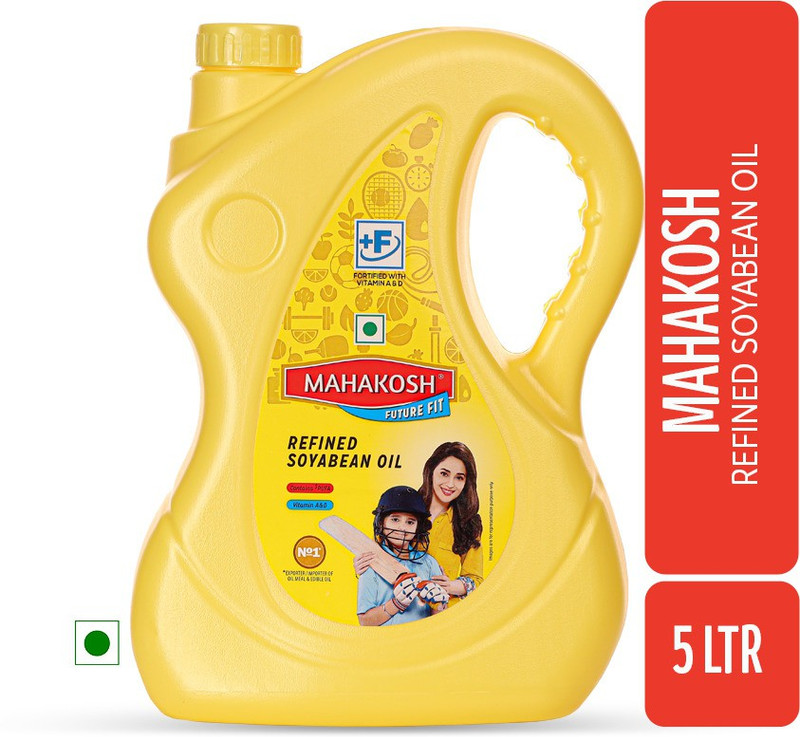 Mahakosh Refined Soyabean Oil Can(5 L) Mahakosh Refined Soyabean Oil Can(5 L)