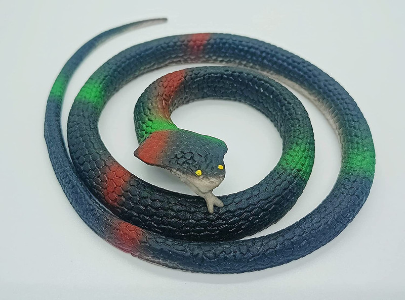 A SARKAR MAGIC SHOP Rubber Snake Toy / Prank Snake Toy / Snake GAG TOY Gag Toy