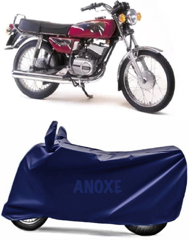 ANOXE Two Wheeler Cover for Yamaha(RX 100, Blue)
