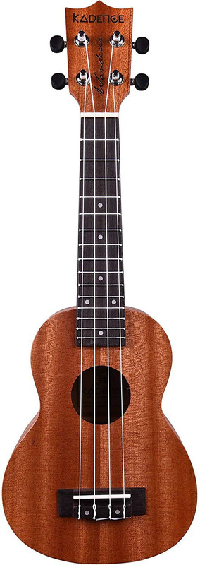KADENCE Wanderer ukulele+(Free online learning Course) Brown Mahogany wood Soprano Ukulele(Overall Length - 56 cm)