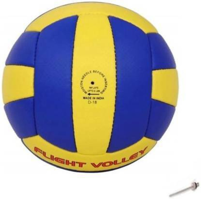 Dinetic SUPER PU MATERIAL GOOD QUALITY VOLLEYBALL WITH AIR PIN Volleyball - Size: 4(Standard, Pack of 1)