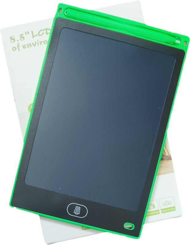 Mahaveer Toys 8.5" Notepad LCD Writing Tablet Scribbling Pad 5.5 x 8.5 inch, Graphics Tablet Combo Set(Multicolor)