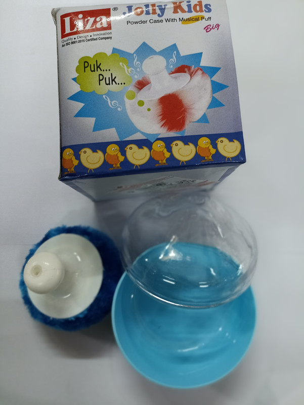 rushabh collections POWDER CASE PRINTED(Blue)