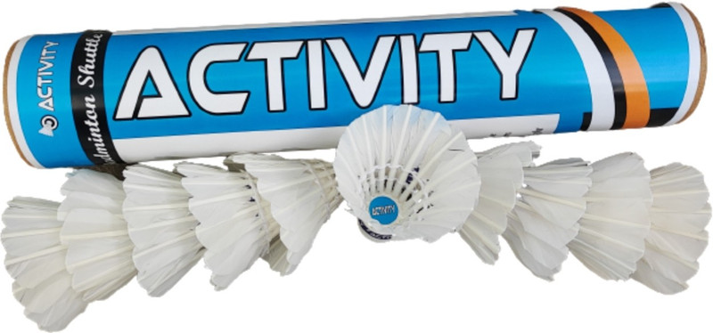 acers Grade A+ Feather Shuttle  - White(Medium Fast, 78, Pack of 12)