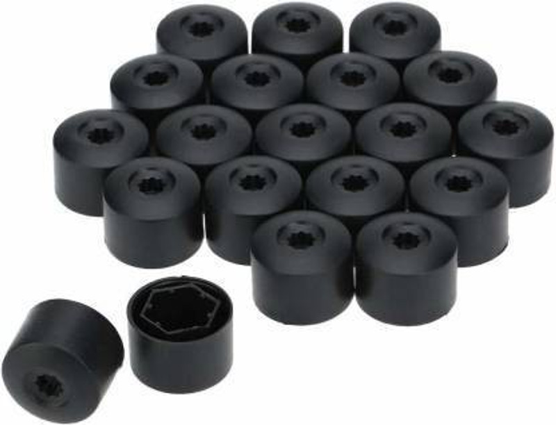 Rrimin 20Pcs 17mm Car Wheel Nut Cover Bolt Cap Removal Tool for VW Golf Bora Passat Car Flywheel