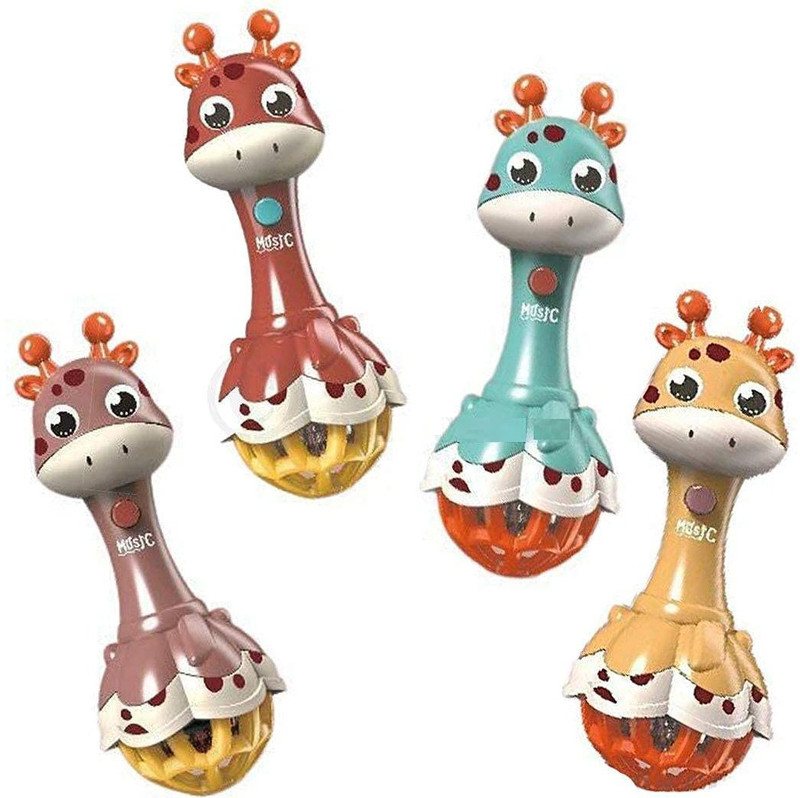 Barodian's Colourful And Musical Lovely teether Rattle Toys for Babies Rattle(Multicolor)