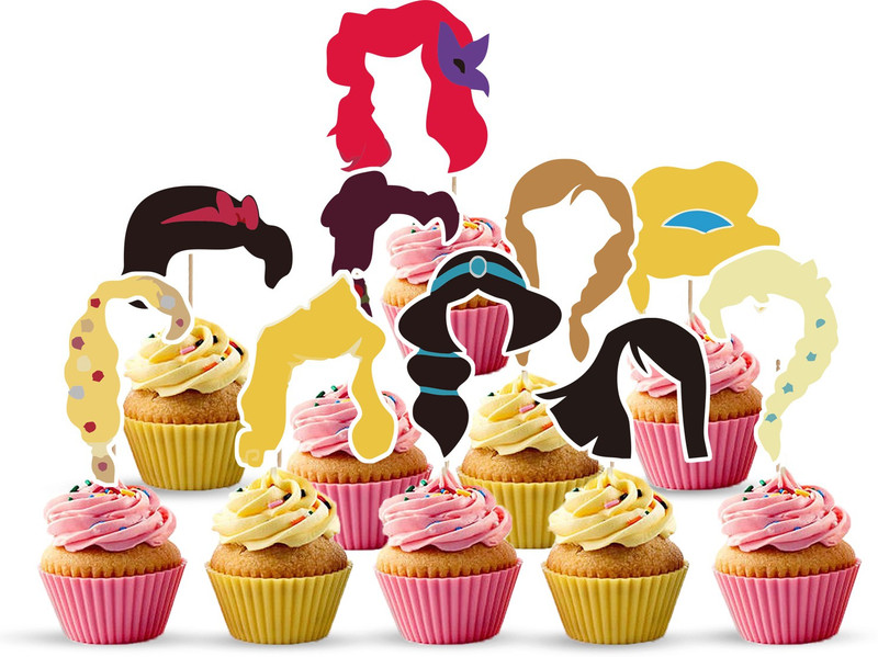 ZYOZI Princess Cake Topper,Princess Cake Decorations,Princess Party Decorations Cake Topper(multi Pack of 1)
