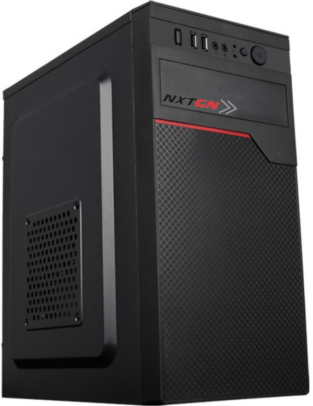 NXTGN NXTGN_Zeb_i3 Core i3 (8 MB RAM/Integrated Graphics Graphics/500 GB Hard Disk/64 GB SSD Capacity/Windows 10 (64-bit)/N/A GB Graphics Memory) Mid Tower