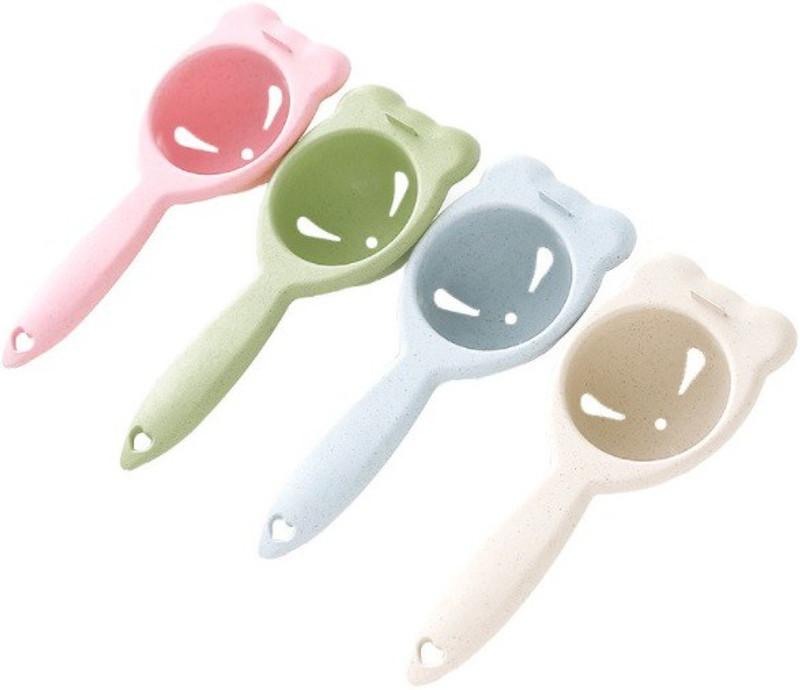 AlexVyan Plastic Egg Separator(Brown, Pink, Blue, Green, Pack of 1)