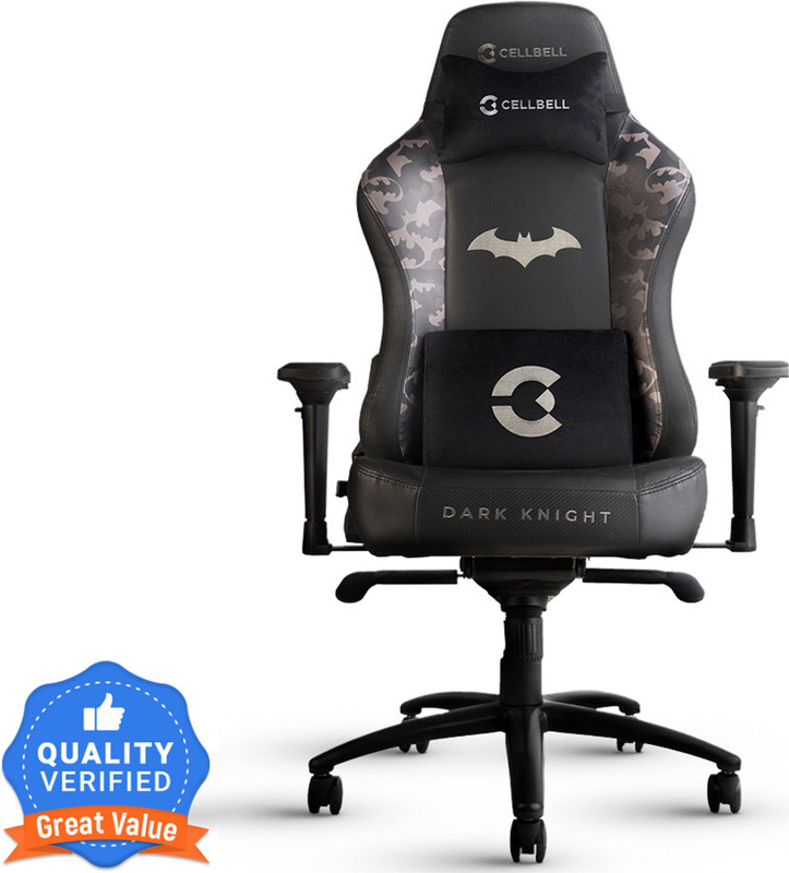 CELLBELL Batman Series High Back DC Comics- Batman High Back Gaming Chair(Grey, Black)
