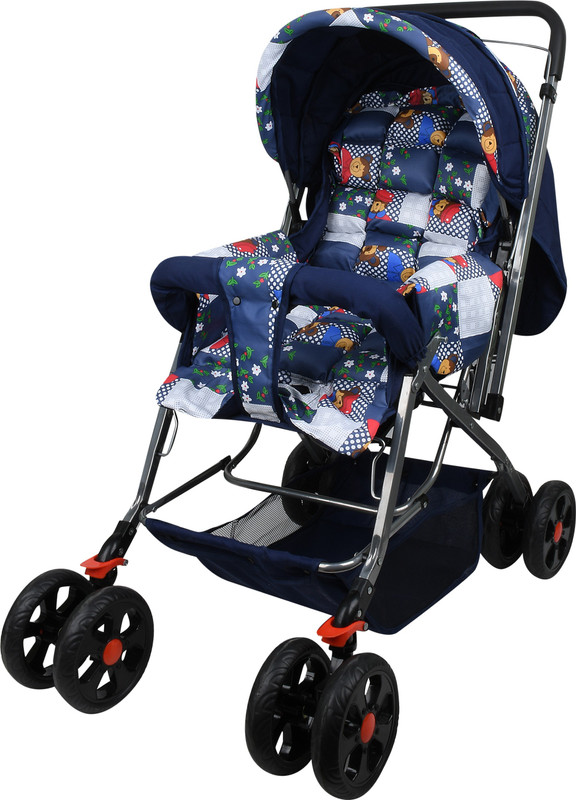 TOYSHOPPEE KIDS CART COMFORTABLE FOR 0-30 MOTHS BABY KIDS Twin Strollers & Prams(Multi, Blue)