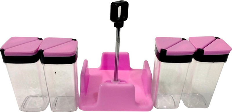 JPRO C Salt & Pepper Sprinkler 4in1 with Easy to Carry Dish Sugar Sprinkler Shaker 150 gm