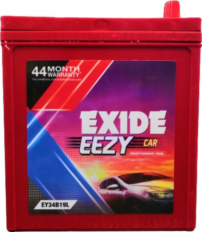exide ey34b19L/R 33 Ah (24F+20P) Warranty battery for CAR/SUV