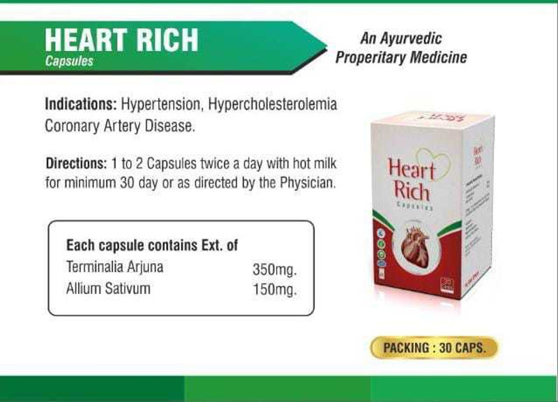 Thapar Heart Rich Capsules(30 Tablets)