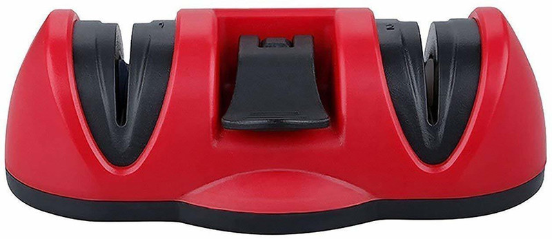 FLIPXEN Portable Kitchen Two Stages Kitchen Knife Dual Diamond Sharpener Knife Sharpening Stone(Plastic)