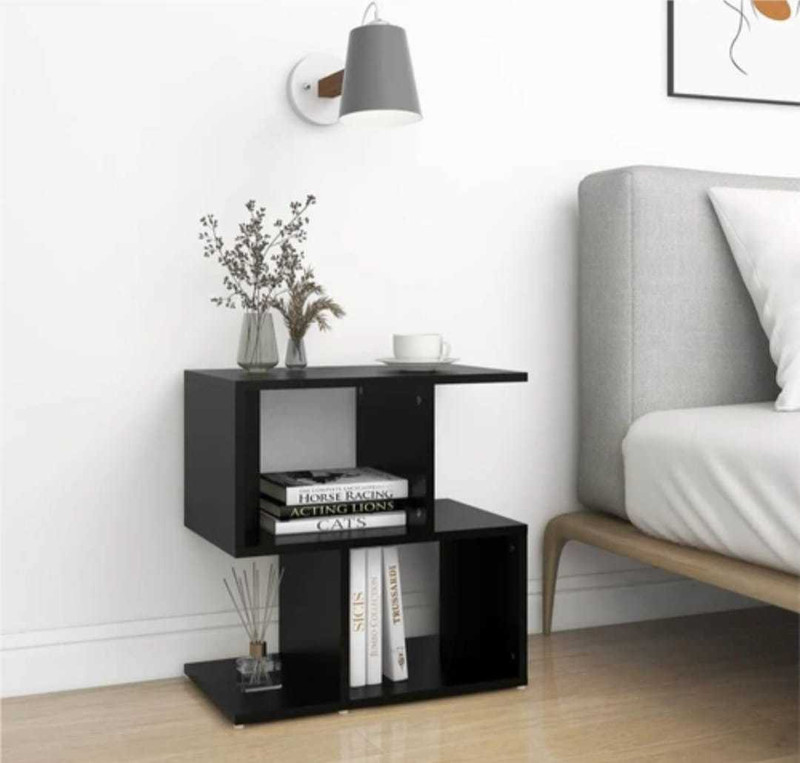 Shopercart Solid Wood Side Table(Finish Color - brown, DIY(Do-It-Yourself))