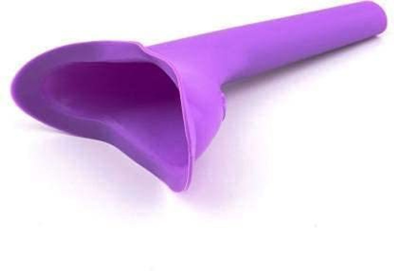 mapperz Urinal Funnel01 Reusable Female Urination Device(Purple, Pack of 1)