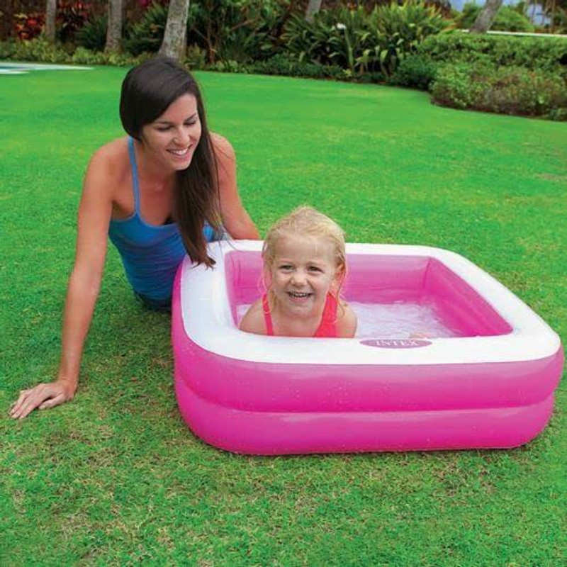 Kmc kidoz Square Baby Bath tub 3 Feet Size I Bath Pool for Kids Age 0 to 3 Years(Multicolor)