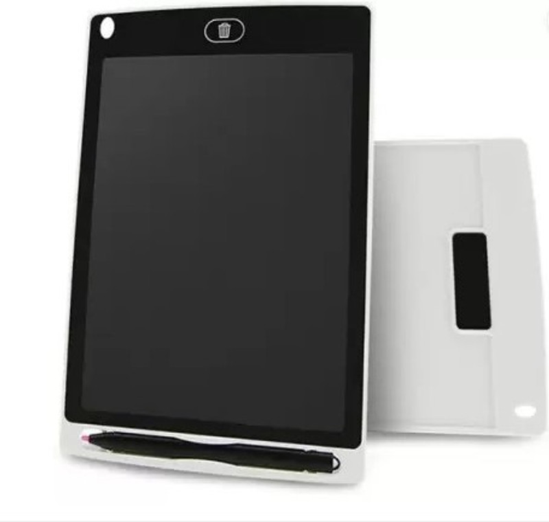 S Traders LCD Writing Tablet Drawing & Doodle Board 8.5Inch E-Note Pad with Pen(White)