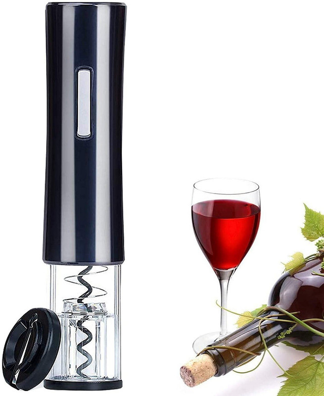 Hiki Ziki Wine Opener Corkscrew Electric Wine Bottle Opener Kit with Foil Cutter ( multi ) Wine Opener Corkscrew Electric Wine Bottle Opener Kit with Foil Cutter ( multi ) Bottle Opener