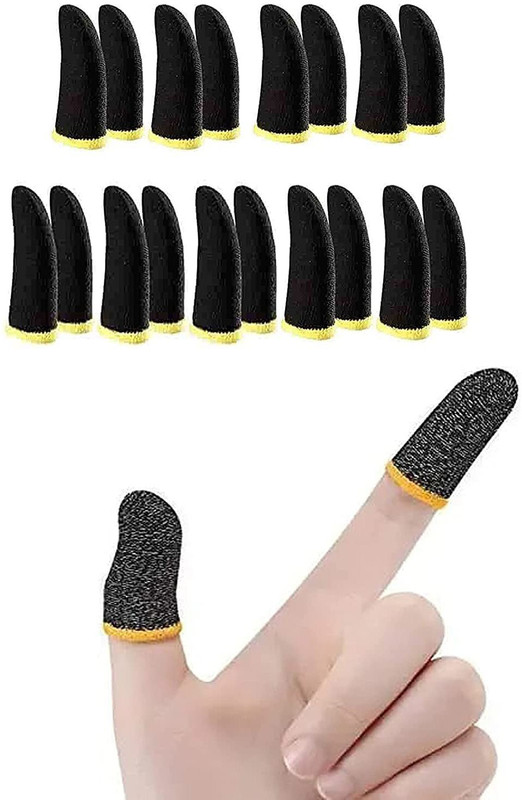 utkrist Best Finger Sleeves for Gaming002 Finger Sleeve(Pack of 18)