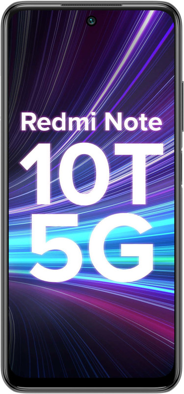 REDMI Note 10T 5G (Graphite Black, 128 GB)(6 GB RAM)
