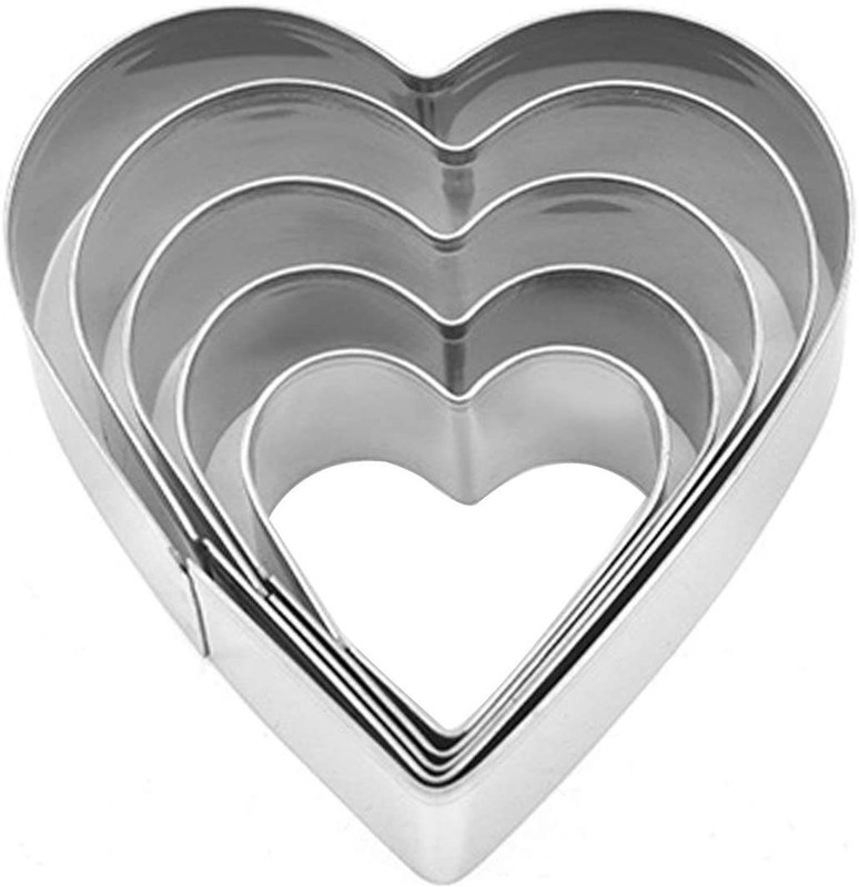 TRENDING PRODUCTS VILLA 8 Pc Square Shape Stainless Steel Cookie Cutter for Decorating Cake, Baking Cookie Cutter(Pack of 8)