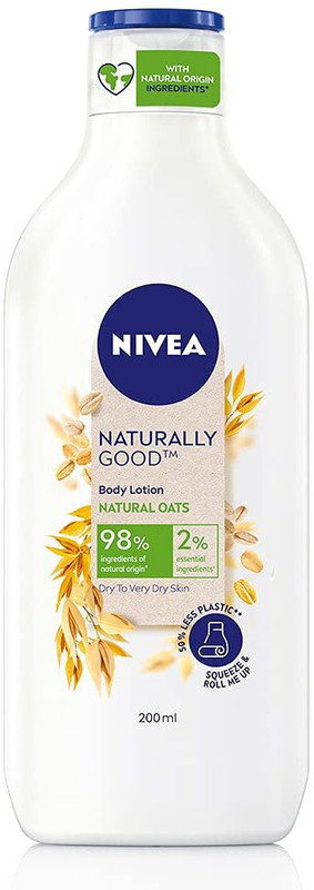 NIVEA Natural Lavender Body Lotion, For Dry Skin, 98% Natural Origin Ingredients (350 ml)