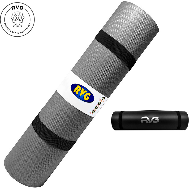 Taido Yoga Mat EVA Material for Men and Women Foldable Purple 4 mm Yoga Mat