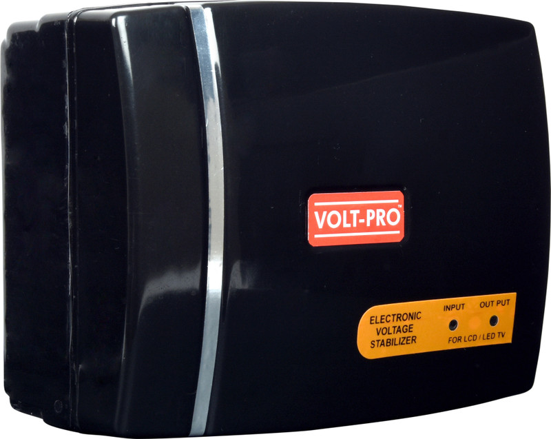 VOLT-Pro K10 VOLTAGE STABILIZER FOR LED / LCD(Black)