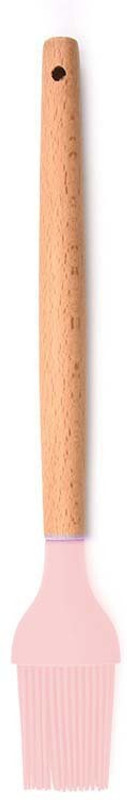 Flipkart SmartBuy Heat Resistant Pastry Brushes, Wooden Handle, Pink Non-Stick Spatula(Pack of 1)