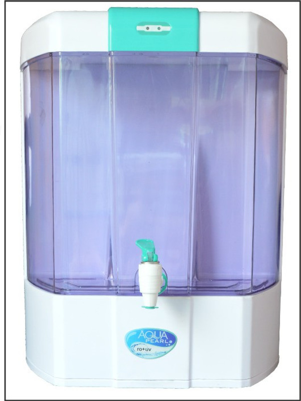 fedula AQUA Pearl RO UV UF TDS Minerl 12 Ltrs storeg tank 12 L RO + UV + UF + TDS Water Purifier(White)