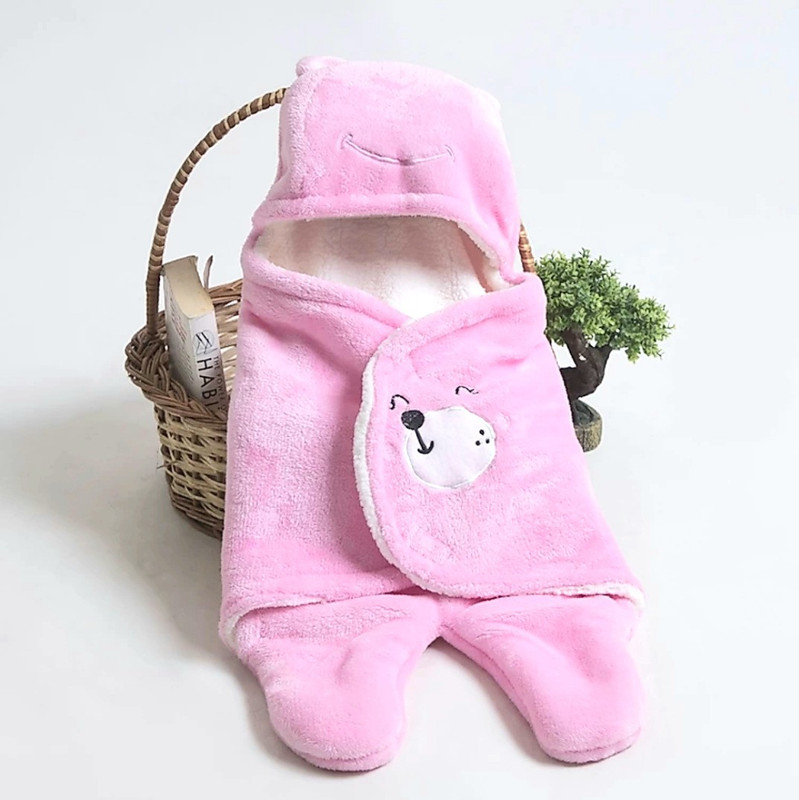 BRANDONN Newborn Baby Sleeping Bag Pack of Wearable Swaddle Wrapper For Boys And Girls Sleeping Bag