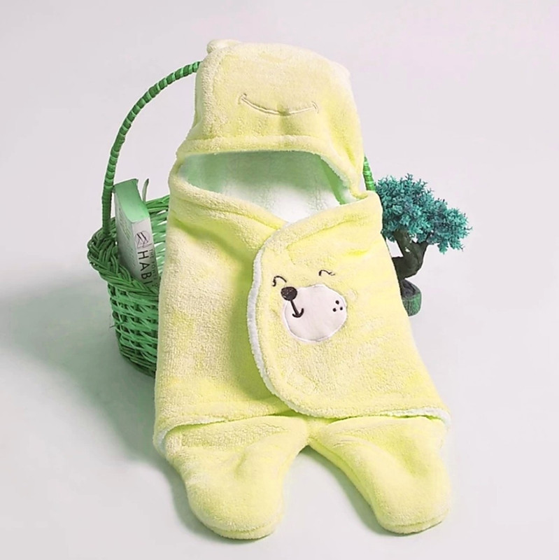 BRANDONN Newborn Baby Sleeping Bag Pack of Wearable Swaddle Wrapper For Boys And Girls Sleeping Bag