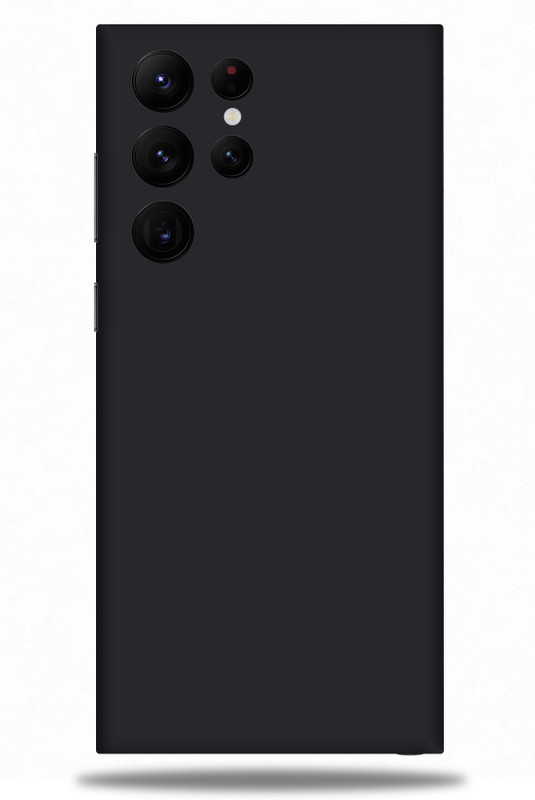 WeCre8 Skin's Samsung Galaxy S22 Ultra, Matte Black Mobile Skin(Black)