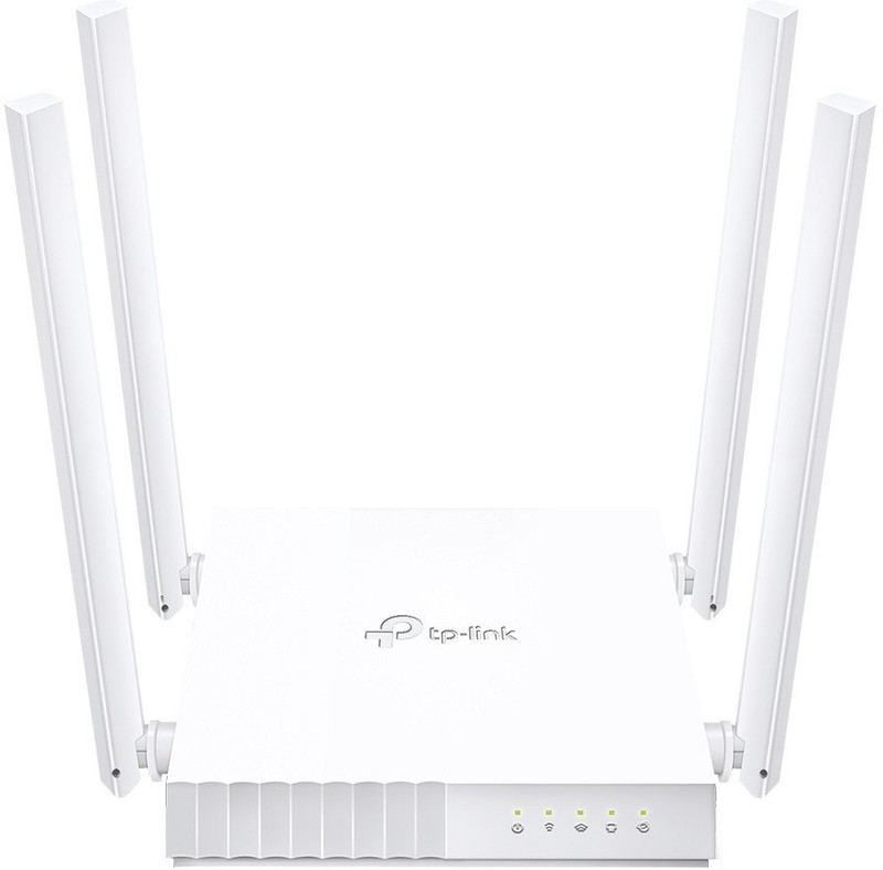 TP-Link Archer C24 Multi-Mode Wireless Router 2.4 GHz, 5 GHz 750 Mbps Wifi Speed Dual Band External Antenna Ethernet (Cable Broadband)(White)