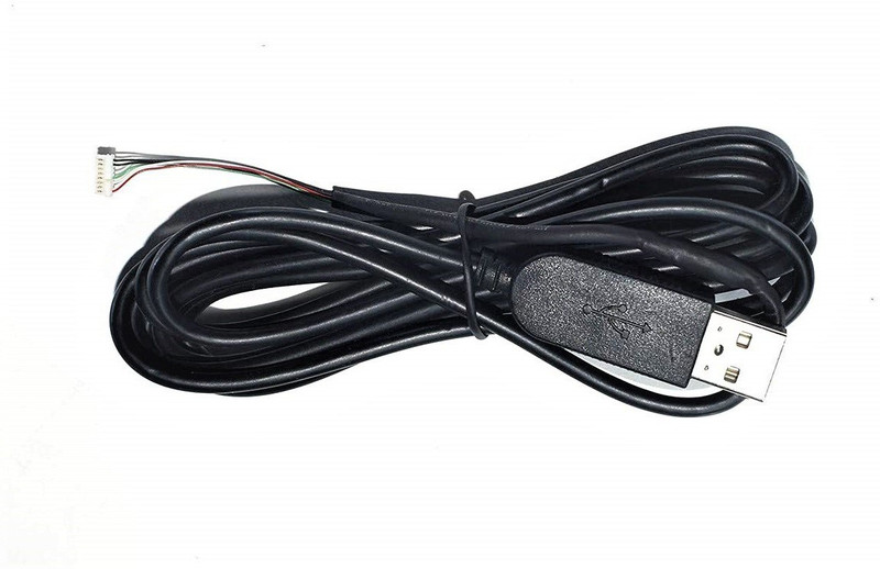 Meotion Power Cord 1.5 m Morpho Replacment Original Heavy USB Cable Wire of Morpho Device MSO-1300 E3, E2(Compatible with Morpho E,E2,E3, Black, One Cable)