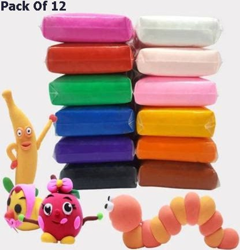 imtion Multicolour air dry clay super light diy clay for model air dry clay fun toy, creative art diy crafts, gift for kids Multicolor Putty Toy
