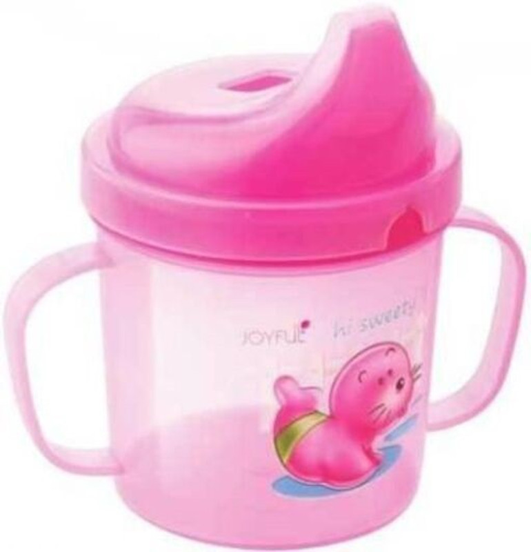 VIJAY EXPORT Colorful Sipper With Separate Cup Cover To Avoid Leakage pack of-1(Multicolor)