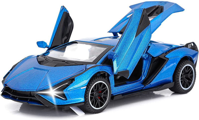 DEUSON ECOM Lamborghini Sian(Blue, Pack of: 1)