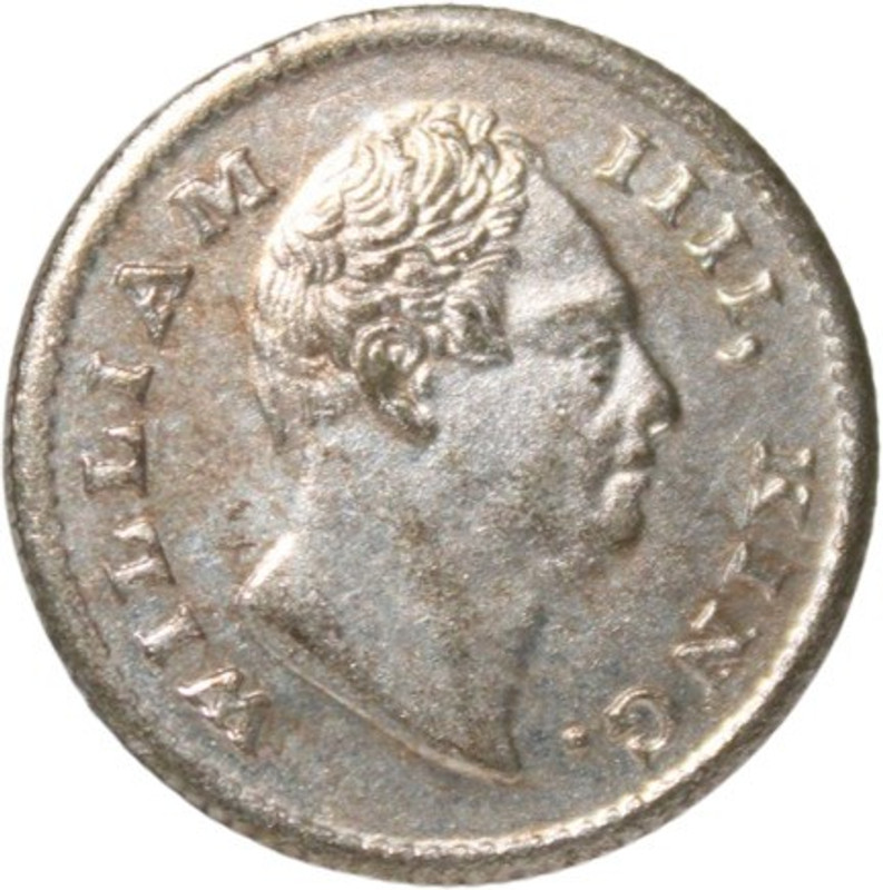 Prideindia 1/4 Rupee (1835) British India Small, Old and Rare Coin Medieval Coin Collection(1 Coins)